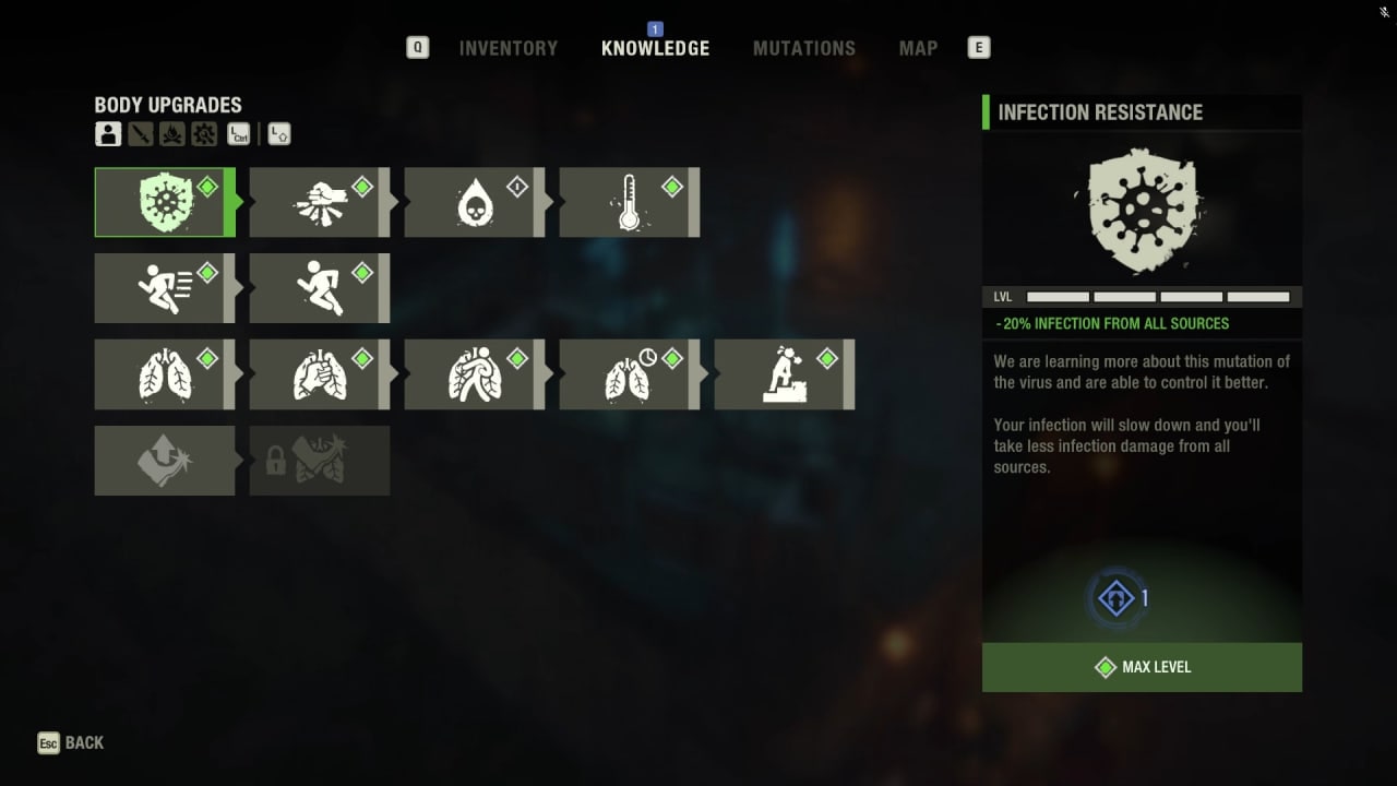 The Last Stand: Aftermath Skills Tree 1